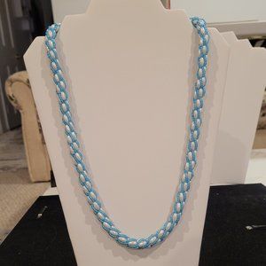 Necklace seed beaded 25 inch